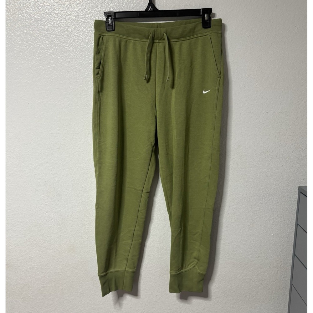 Nike Dri-FIT Women's Green Jogger Pants Size Large CU5495-334